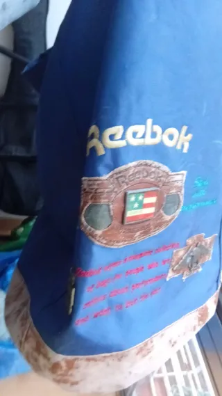 Reebok Saco Azul y Marrón