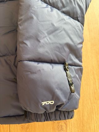 Chaqueta The North Face Plumas Azul y Negro