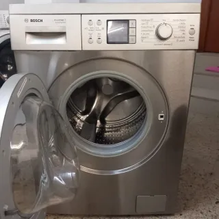 Lavadora Bosch Avantixx 8 acero inoxidable