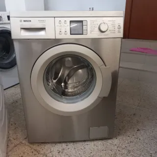 Lavadora Bosch Avantixx 8 acero inoxidable