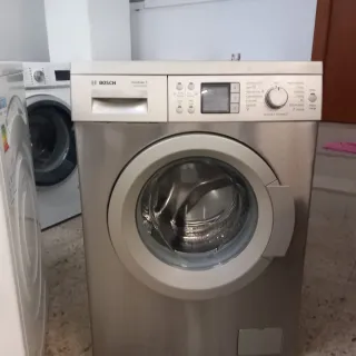 Lavadora Bosch Avantixx 8 acero inoxidable