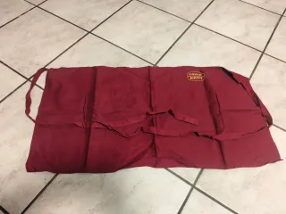 Grembiulino bordeaux 100% cotone