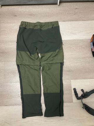 Pantalón Montaña Desmontable Simond/Foreclaz Verde