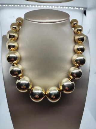 Collana sfere oro Intrend gruppo Max Mara