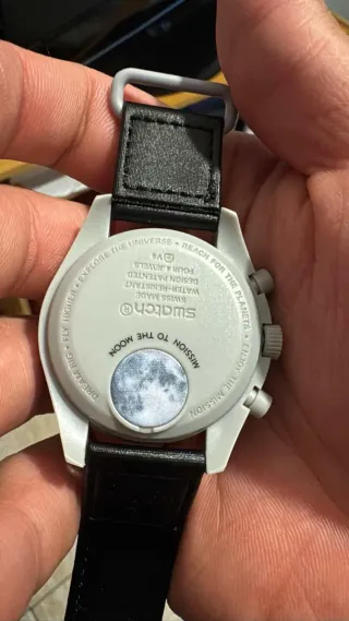 Omega x Swatch MoonSwatch Negro