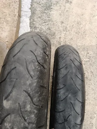 Neumáticos Ducati 160/60/17 y 120/60/17