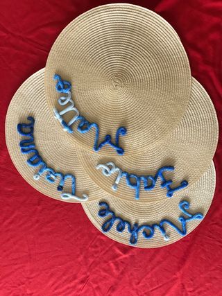 Tovaglietta personalizzata nome idea regalo