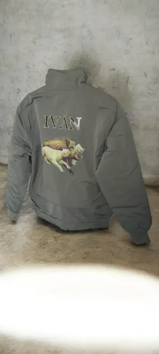 Chaqueta de caza personalizada