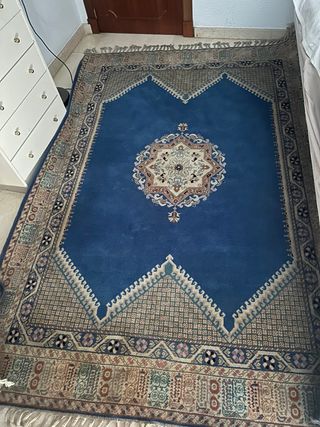 Alfombra Oriental Marroquí Tejida a Mano