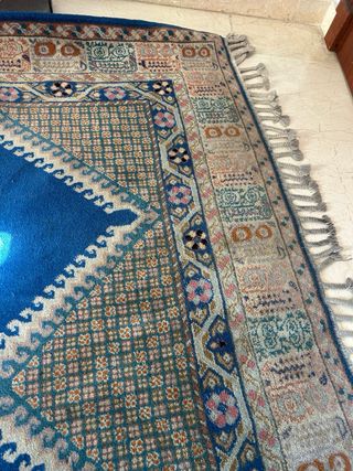 Alfombra Oriental Marroquí Tejida a Mano