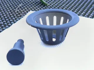 Soporte y tornillo central Lámpara Fase President,