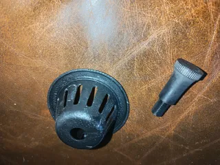 Soporte y tornillo central Lámpara Fase President,