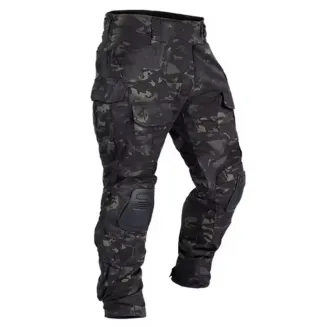 Pantalón Táctico Multicam Black
