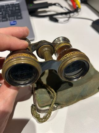 Prismáticos antiguos pequeños (2)