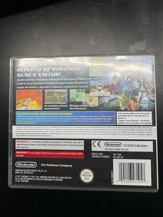 Pokémon Edición Negra Nintendo DS