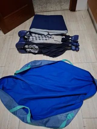 Cuna de viaje plegable