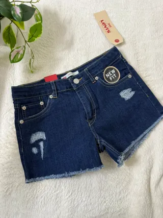 Pantalón corto vaquero Levi's desgastado