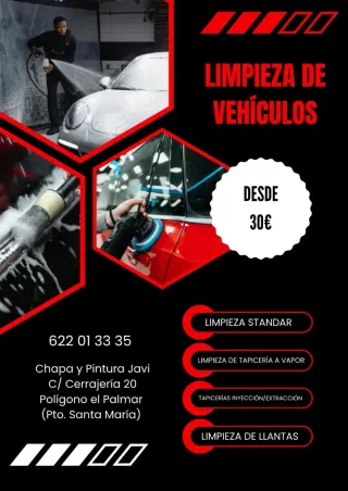 Servicio limpieza de vehiculos