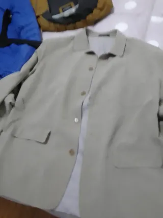 Chaqueta de traje dé hombre pata de gallo muy peqe