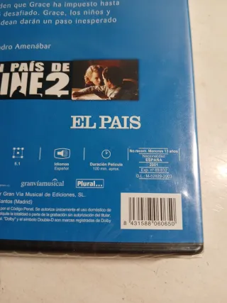 DVD Los Otros - Suspense y Terror