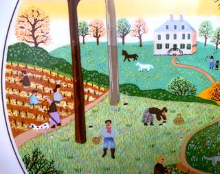 VILLEROY & BOCH - Piatto NAIF "4 Stagioni" AUTUNNO