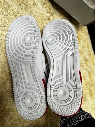 Nike Air Force 1 Bianche Rosse