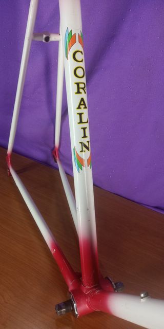 Cuadro acero para Bici clásica carretera Coralin