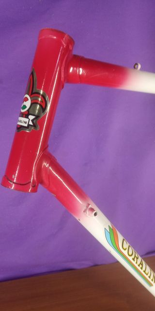 Cuadro acero para Bici clásica carretera Coralin