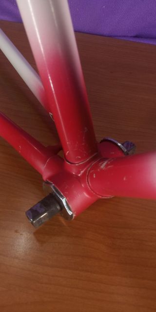 Cuadro acero para Bici clásica carretera Coralin