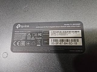 TP-Link JetStream TL-SG2008P Switch