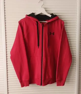 Sudadera Under Armour Roja con Cremallera