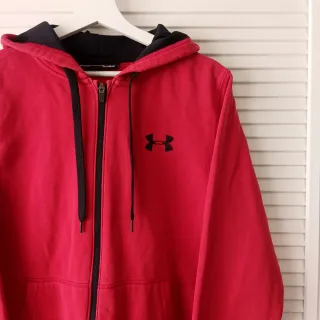 Sudadera Under Armour Roja con Cremallera