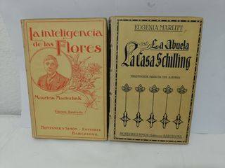 Lote 9 Libros Antiguos Montaner y Simón