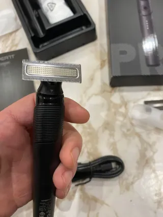 XPERIT Rasoio Elettrico Uomo Nero