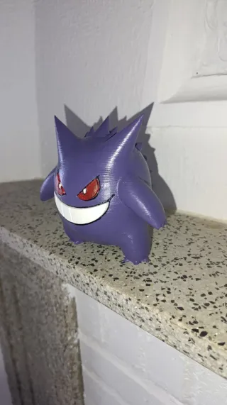 Figura Pokémon Gengar Impresa 3D