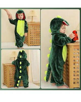 Disfraz Dinosaurio Infantil Verde