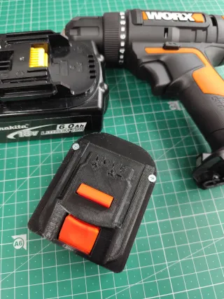 Adaptador worx-bateria makita