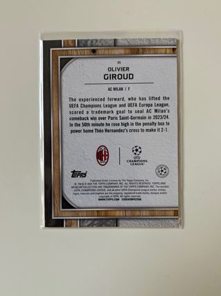 Giroud Topps Museum 24/25