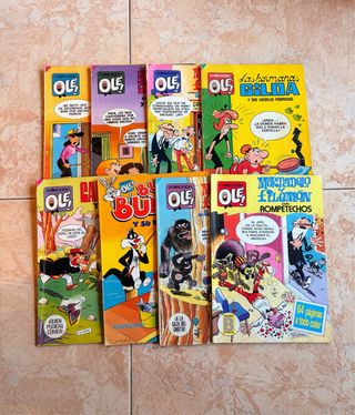 8 Cómics colección OLE!