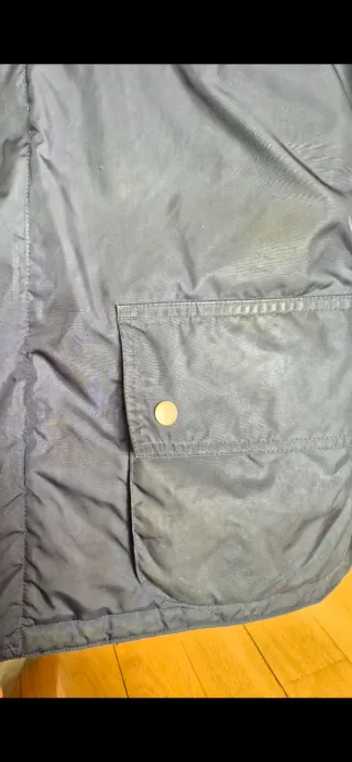 Chaqueta Barbour Impermeable Azul Marino Talla L