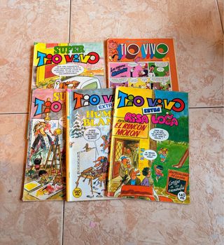 5 Cómics TIO VIVO