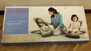 Hamaca Bebé Babybjörn Gris