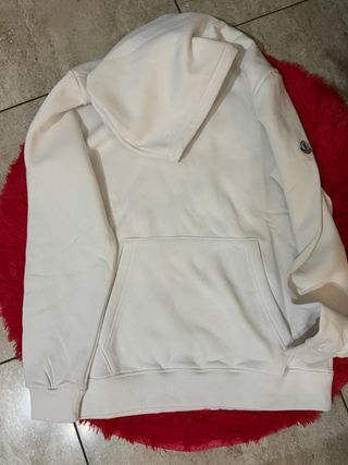 Moncler Felpe Bianche e Nere