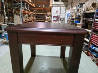 Mesa auxiliar madera 50x50x48 cm