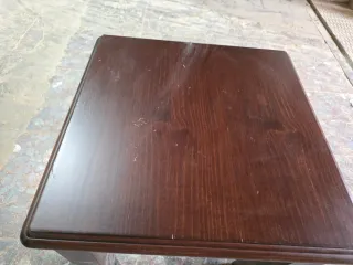 Mesa auxiliar madera 50x50x48 cm