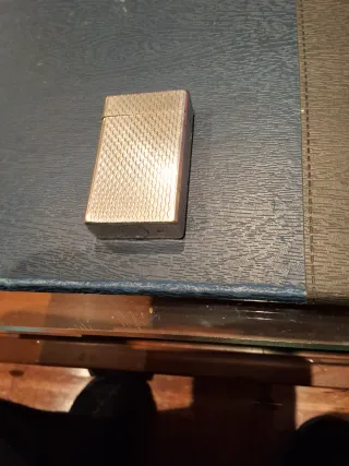 Mechero Dupont Plata Auténtico