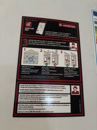 Calentador de gas Ariston
