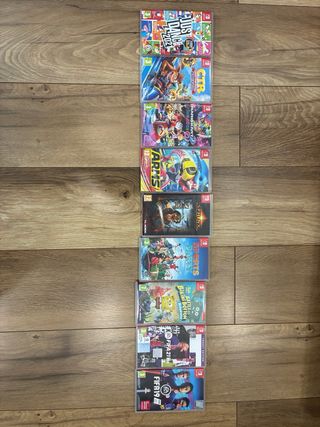 Nintendo Switch + 9 Juegos + Accesorios