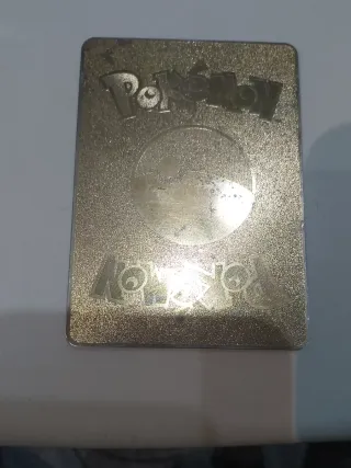 Carta Pokémon Vaporeon VMAX Metálica Dorada