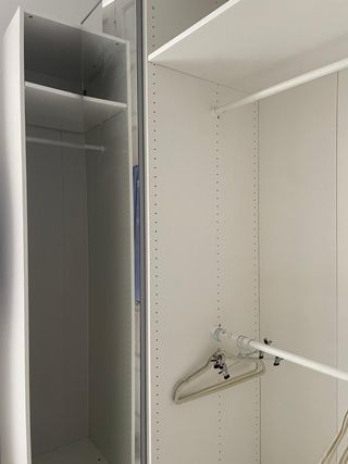 2 Armarios y Estantería Ikea Blancos